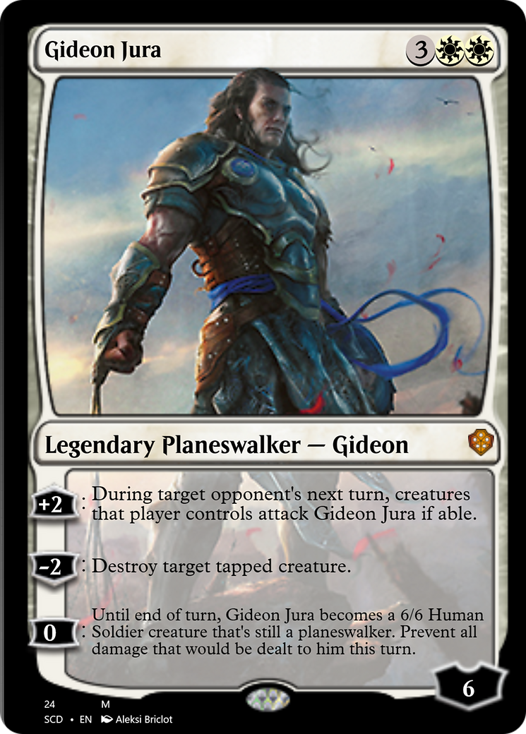 Gideon Jura [Starter Commander Decks] | Good Games Adelaide SA