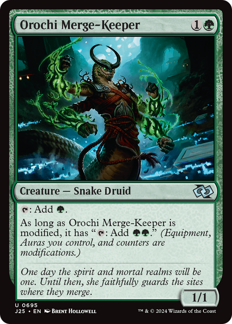 Orochi Merge-Keeper [Foundations Jumpstart] | Good Games Adelaide SA