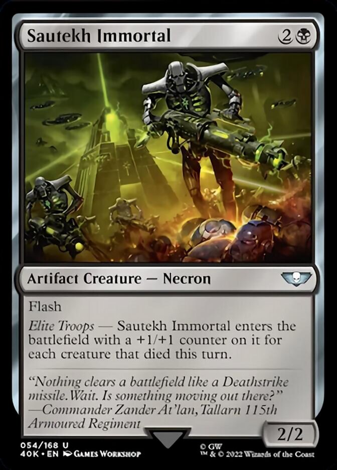 Sautekh Immortal [Universes Beyond: Warhammer 40,000] | Good Games Adelaide SA