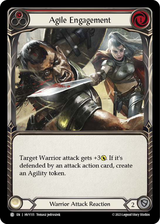 Agile Engagement (Red) [HVY115] (Heavy Hitters) | Good Games Adelaide SA
