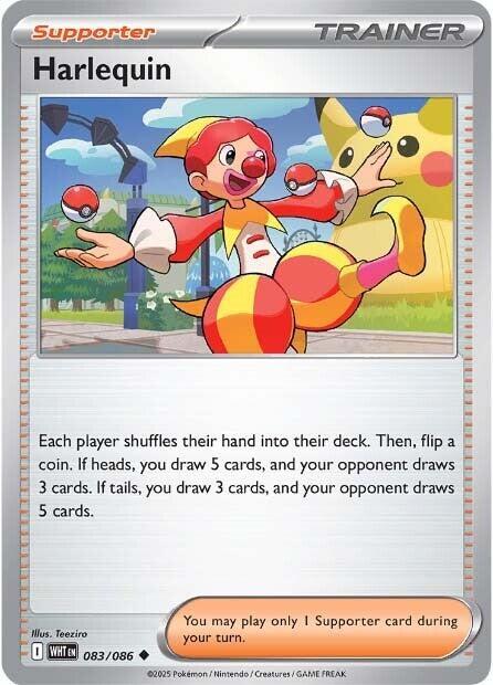 Harlequin 083/086 (SV: White Flare)  | Good Games Adelaide SA
