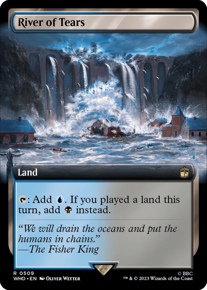 River of Tears 509 (Universes Beyond: Doctor Who)  - Foil | Good Games Adelaide SA