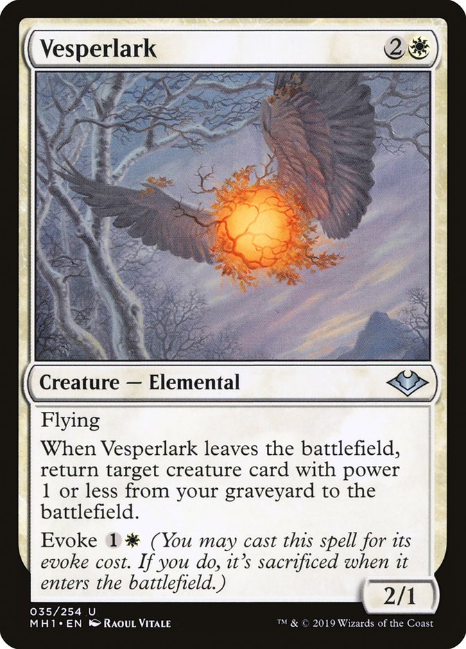 Vesperlark 35 (Modern Horizons)  - Foil | Good Games Adelaide SA
