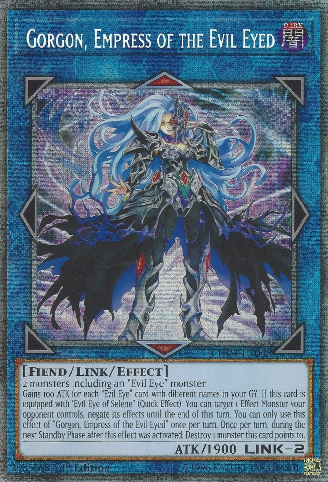 Gorgon, Empress of the Evil Eyed (Starlight Rare) [CHIM-EN048] Starlight Rare | Good Games Adelaide SA