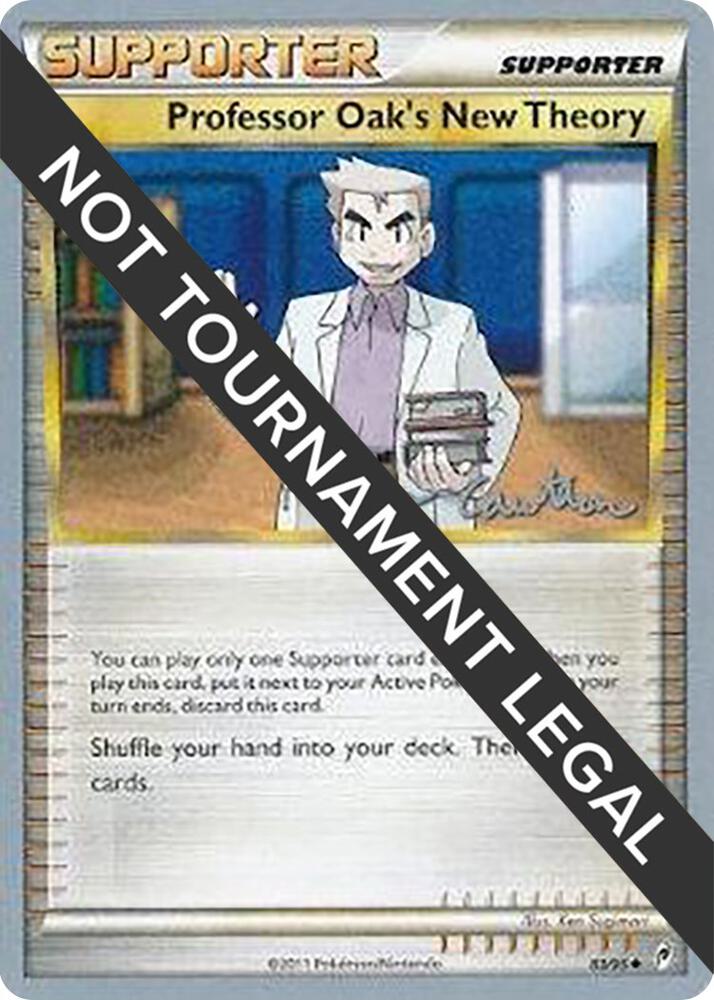Professor Oak's New Theory 2011 Ross Cawthon 83/95 (World Championship Decks)  | Good Games Adelaide SA