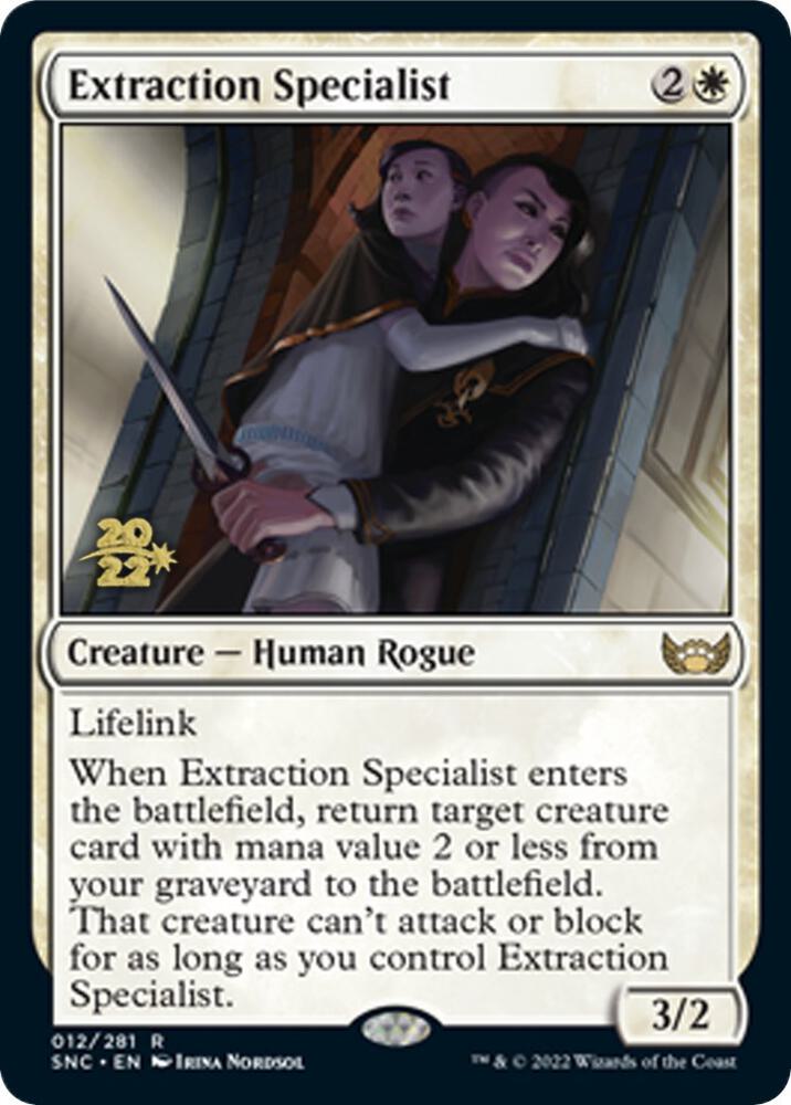 Extraction Specialist 12 (Prerelease Cards)  - Foil | Good Games Adelaide SA