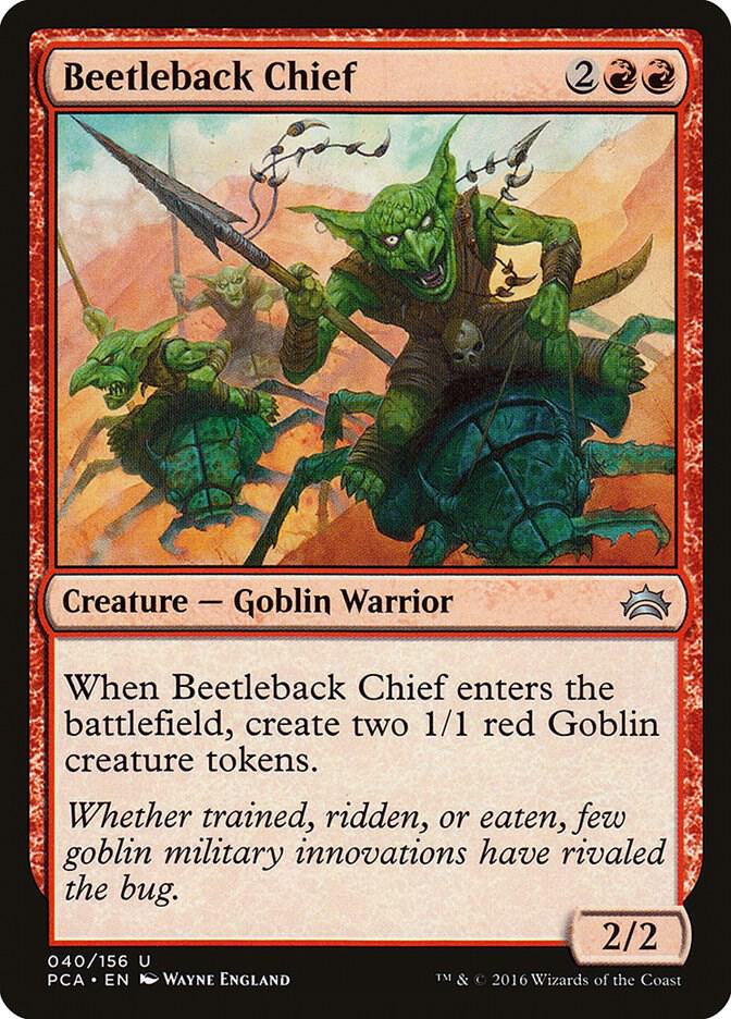 Beetleback Chief 40 (Planechase Anthology)  | Good Games Adelaide SA