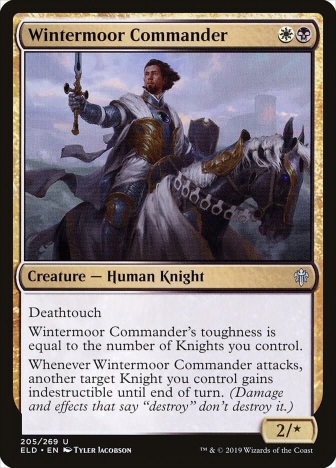 Wintermoor Commander 205 (Throne of Eldraine)  - Foil | Good Games Adelaide SA