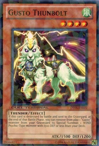 Gusto Thunbolt [DT05-EN072] Common | Good Games Adelaide SA