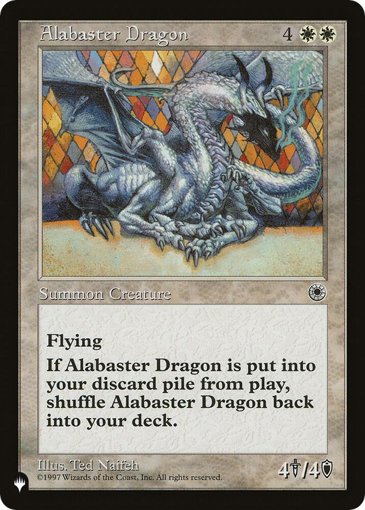 Alabaster Dragon  (The List Reprints)  | Good Games Adelaide SA