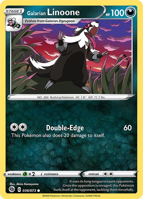 Galarian Linoone 36/73 (Champion's Path)  | Good Games Adelaide SA