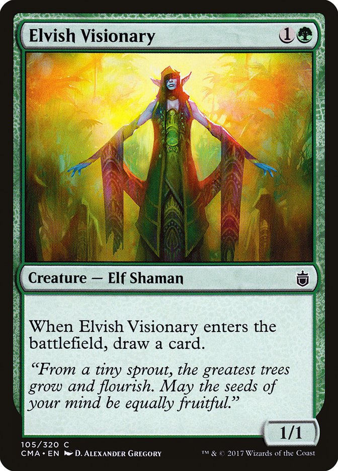 Elvish Visionary [Commander Anthology] | Good Games Adelaide SA