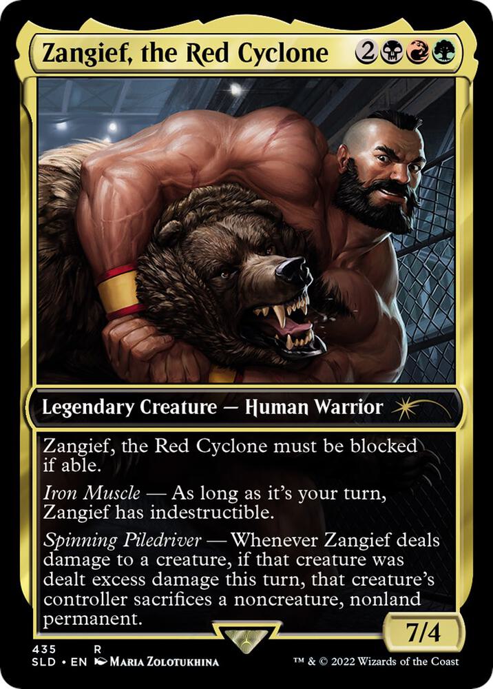 Zangief the Red Cyclone 435 (Secret Lair Drop Series)  | Good Games Adelaide SA