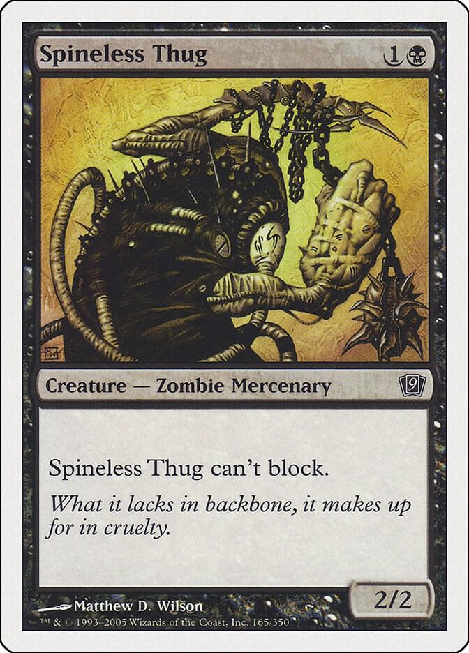 Spineless Thug 165 (9th Edition)  | Good Games Adelaide SA