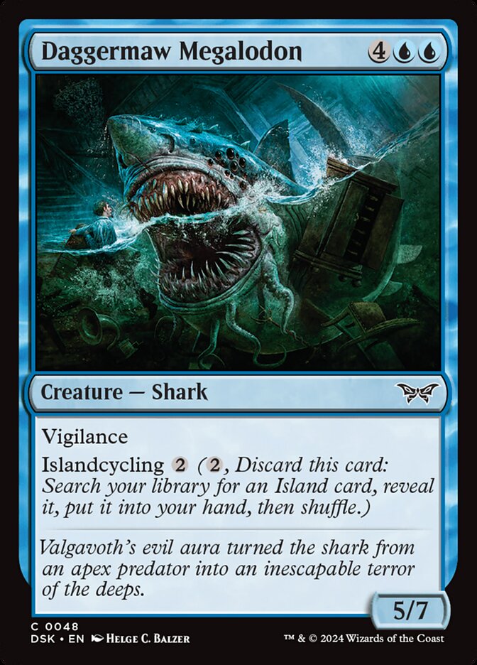 Daggermaw Megalodon 48 (Duskmourn: House of Horror)  | Good Games Adelaide SA