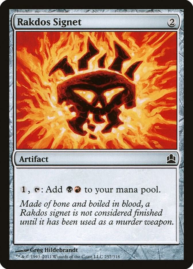 Rakdos Signet 257 (Commander)  | Good Games Adelaide SA