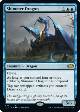 Shimmer Dragon [Jumpstart 2022] | Good Games Adelaide SA
