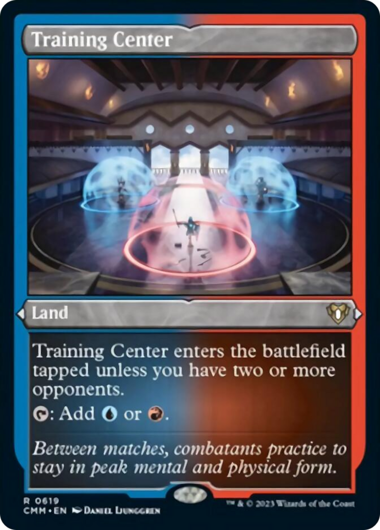 Training Center (Foil Etched) [Commander Masters] | Good Games Adelaide SA