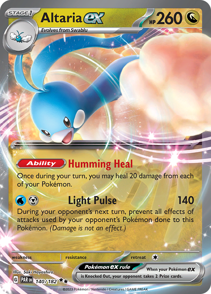 Altaria ex (140/182) [Scarlet & Violet: Paradox Rift] | Good Games Adelaide SA