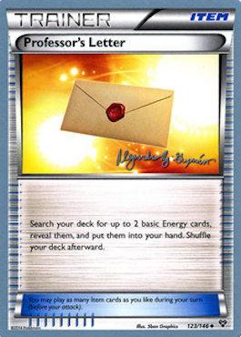 Professor's Letter (123/146) (Primal Groudon - Alejandro Ng-Guzman) [World Championships 2015] | Good Games Adelaide SA