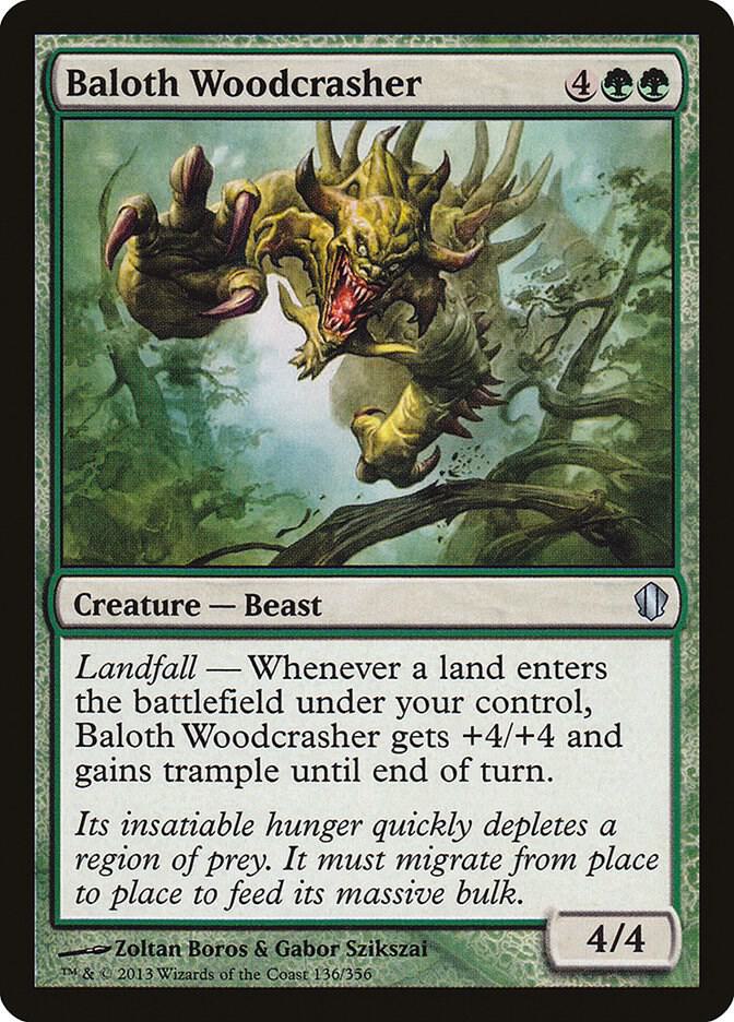 Baloth Woodcrasher 136 (Commander 2013)  | Good Games Adelaide SA