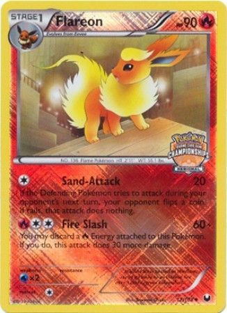 Flareon (12/108) (Regional Championship 2013 Promo) [Black & White: Dark Explorers] | Good Games Adelaide SA