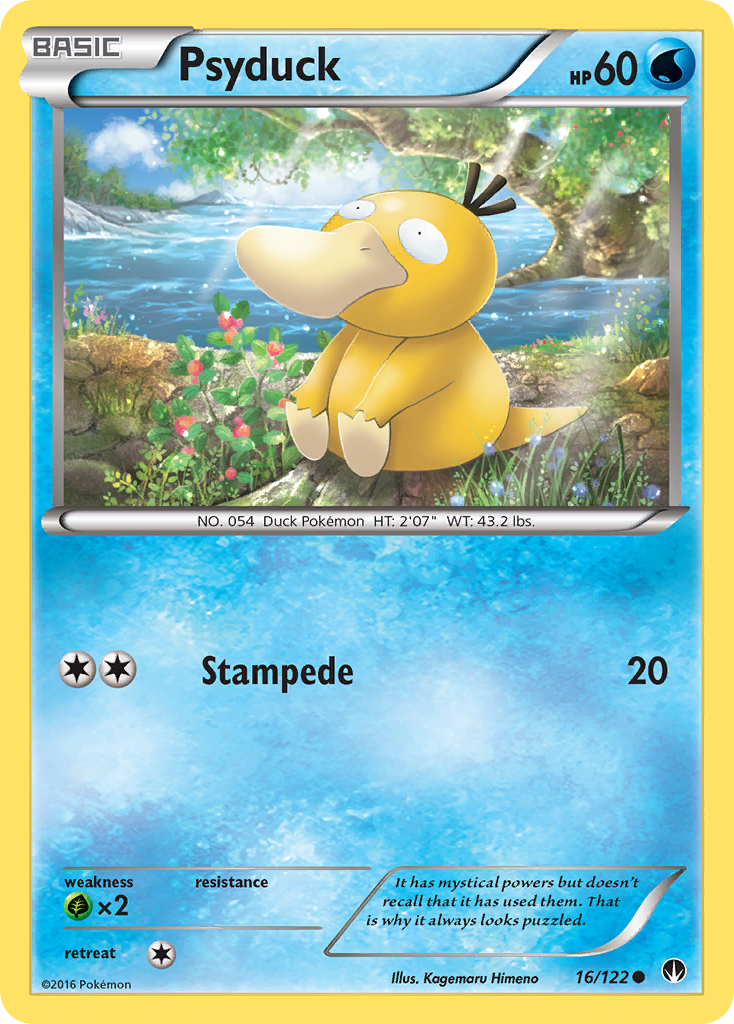 Psyduck (16/122) [XY: BREAKpoint] | Good Games Adelaide SA