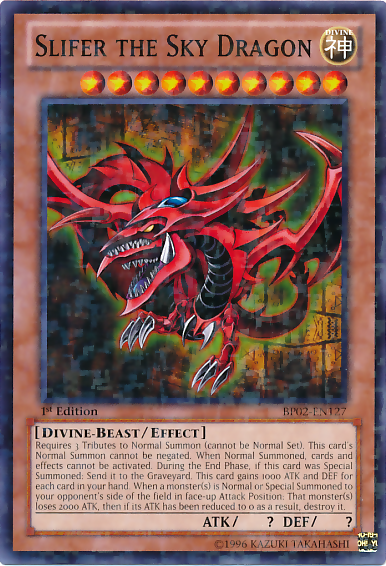 Slifer the Sky Dragon [BP02-EN127] Mosaic Rare | Good Games Adelaide SA