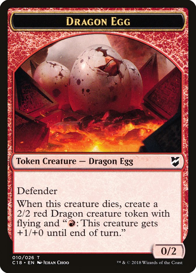 Dragon Egg [Commander 2018 Tokens] | Good Games Adelaide SA