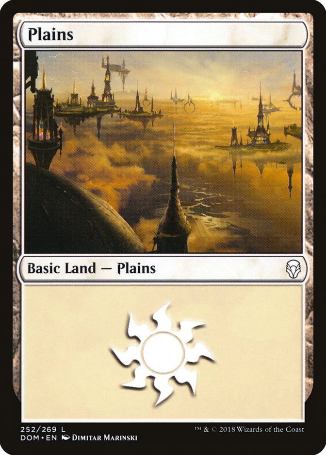 Plains (252) [Dominaria] | Good Games Adelaide SA