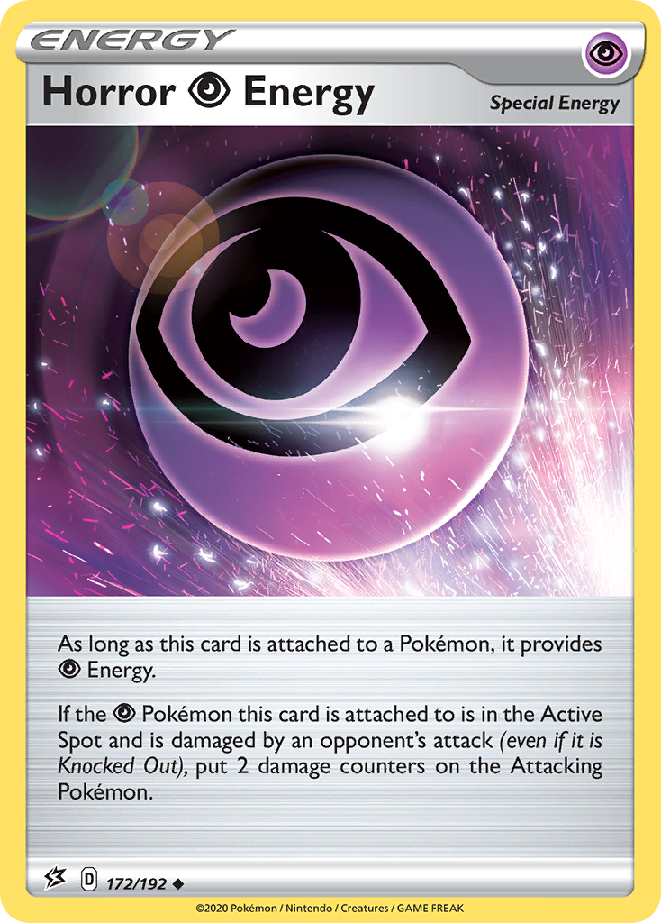 Horror Psychic Energy (172/192) [Sword & Shield: Rebel Clash] | Good Games Adelaide SA