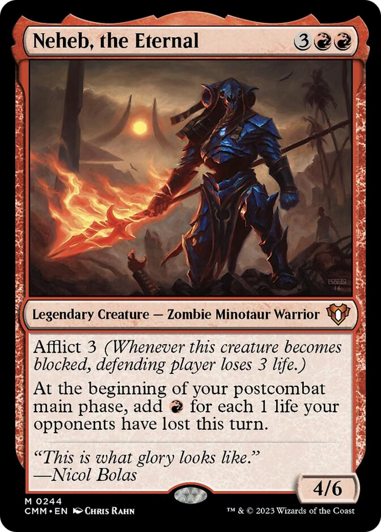 Neheb, the Eternal [Commander Masters] | Good Games Adelaide SA