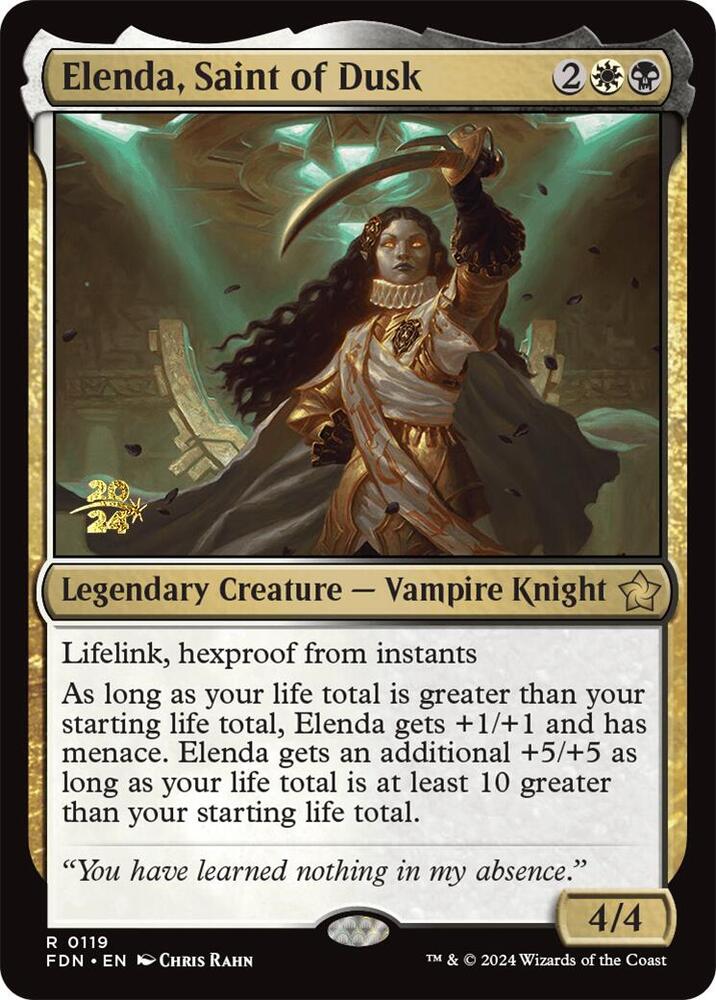 Elenda Saint of Dusk 119 (Prerelease Cards)  - Foil | Good Games Adelaide SA