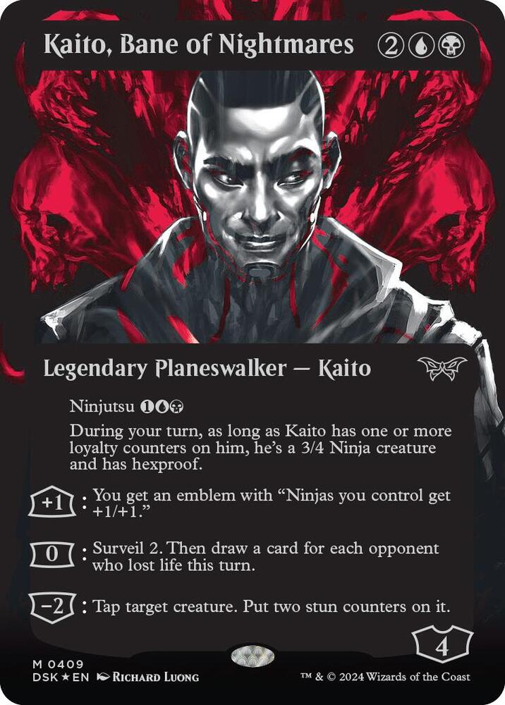 Kaito, Bane of Nightmares 409 (Duskmourn: House of Horror)  - Foil | Good Games Adelaide SA