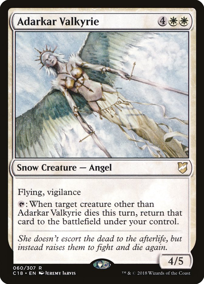 Adarkar Valkyrie [Commander 2018] | Good Games Adelaide SA