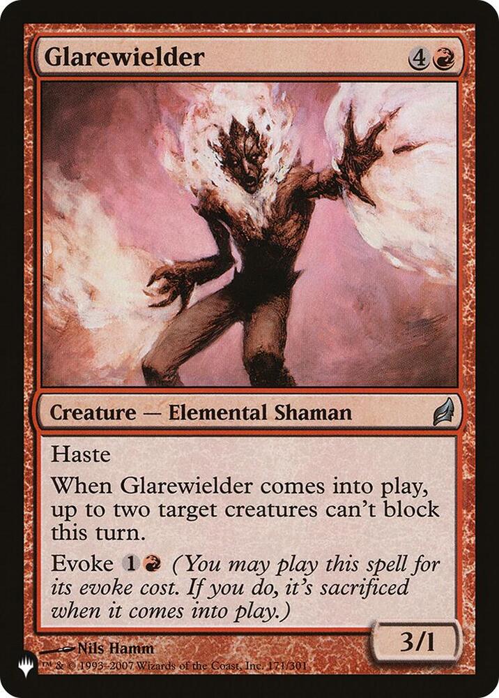 Glarewielder 171/301 (The List Reprints)  | Good Games Adelaide SA