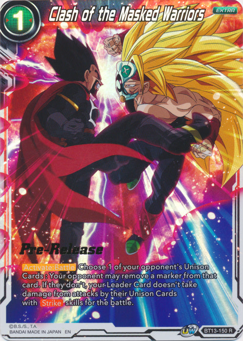 Clash of the Masked Warriors (BT13-150) [Supreme Rivalry Prerelease Promos] | Good Games Adelaide SA