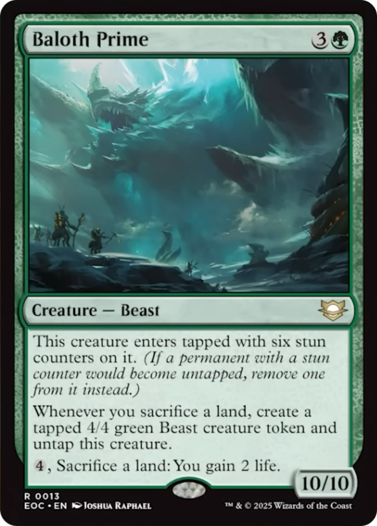 Baloth Prime [Edge of Eternities Commander] | Good Games Adelaide SA