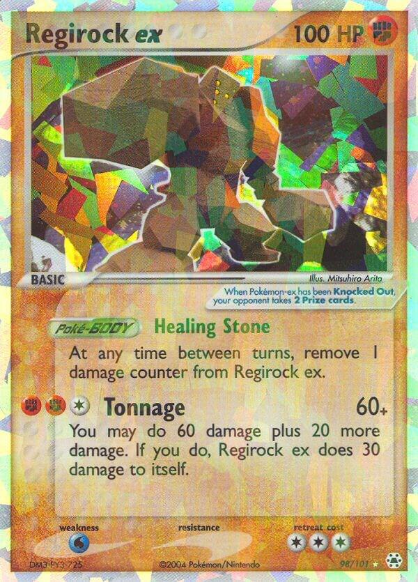 Regirock ex 98/101 (Hidden Legends)  - Holofoil | Good Games Adelaide SA