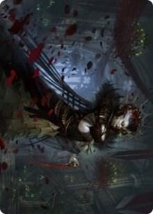 Falkenrath Forebear Art Card 33 (Art Series: Innistrad: Crimson Vow)  | Good Games Adelaide SA