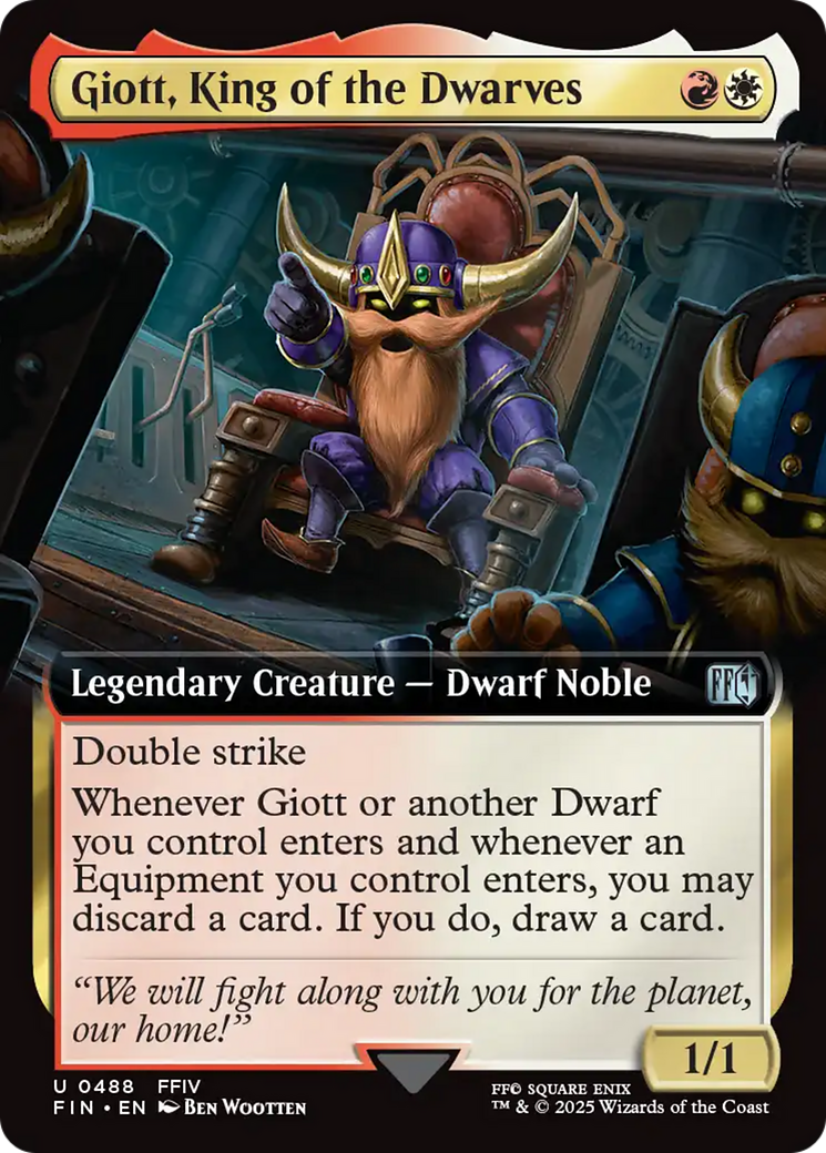 Giott, King of the Dwarves (Extended Art) [FINAL FANTASY] | Good Games Adelaide SA