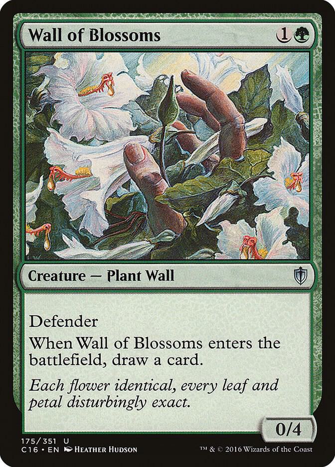 Wall of Blossoms 175 (Commander 2016)  | Good Games Adelaide SA