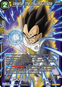 Vegeta, the Insurmountable (Unison Warrior Series Tournament Pack Vol.3) (P-282) [Tournament Promotion Cards] | Good Games Adelaide SA