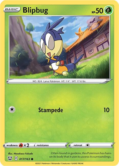 Blipbug 017/163 (SWSH05: Battle Styles)  | Good Games Adelaide SA