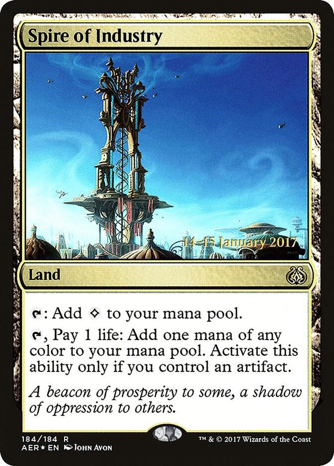 Spire of Industry 184 (Prerelease Cards)  - Foil | Good Games Adelaide SA