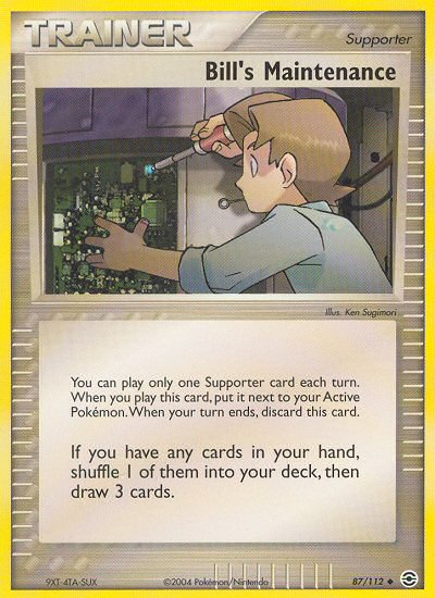 Bill's Maintenance (87/112) [EX: FireRed & LeafGreen] | Good Games Adelaide SA