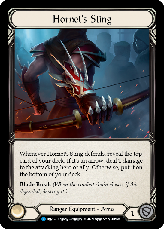 Hornet's Sting [DYN152] (Dynasty)  Cold Foil | Good Games Adelaide SA