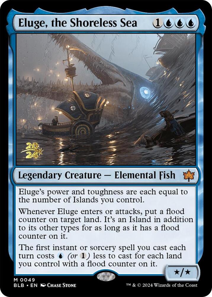 Eluge the Shoreless Sea 49 (Prerelease Cards)  - Foil | Good Games Adelaide SA