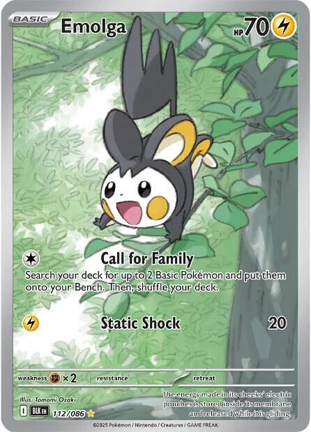 Emolga 112/086 (SV: Black Bolt)  - Holofoil | Good Games Adelaide SA