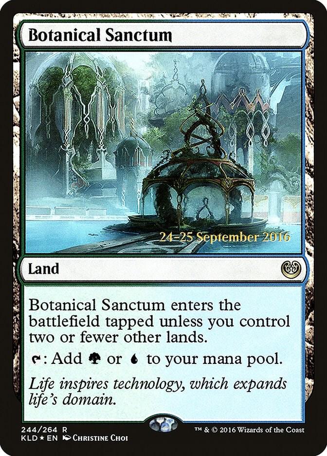 Botanical Sanctum KLD 244 (Prerelease Cards)  - Foil | Good Games Adelaide SA